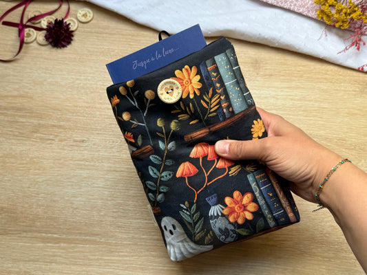 Pochette à livre - Fantôme de Bibliothèque