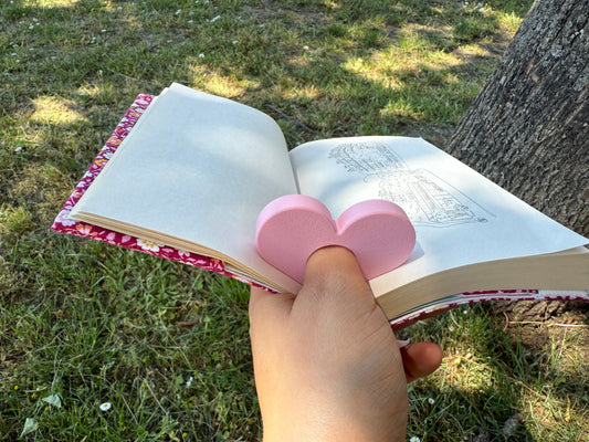 Bague de Lecture - Coeur rose