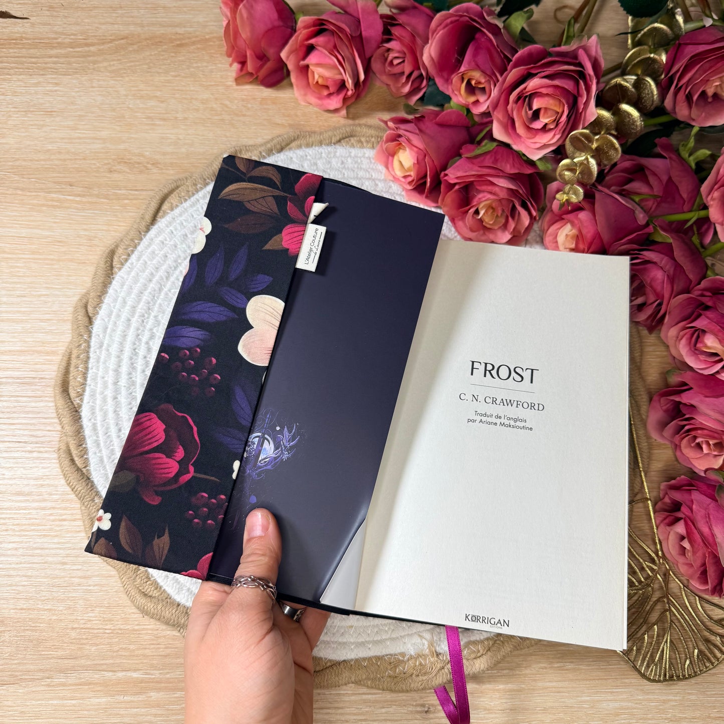 Couvre-livre - Oraya