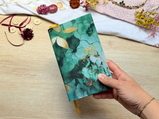 Couvre-livre - Golden Flower