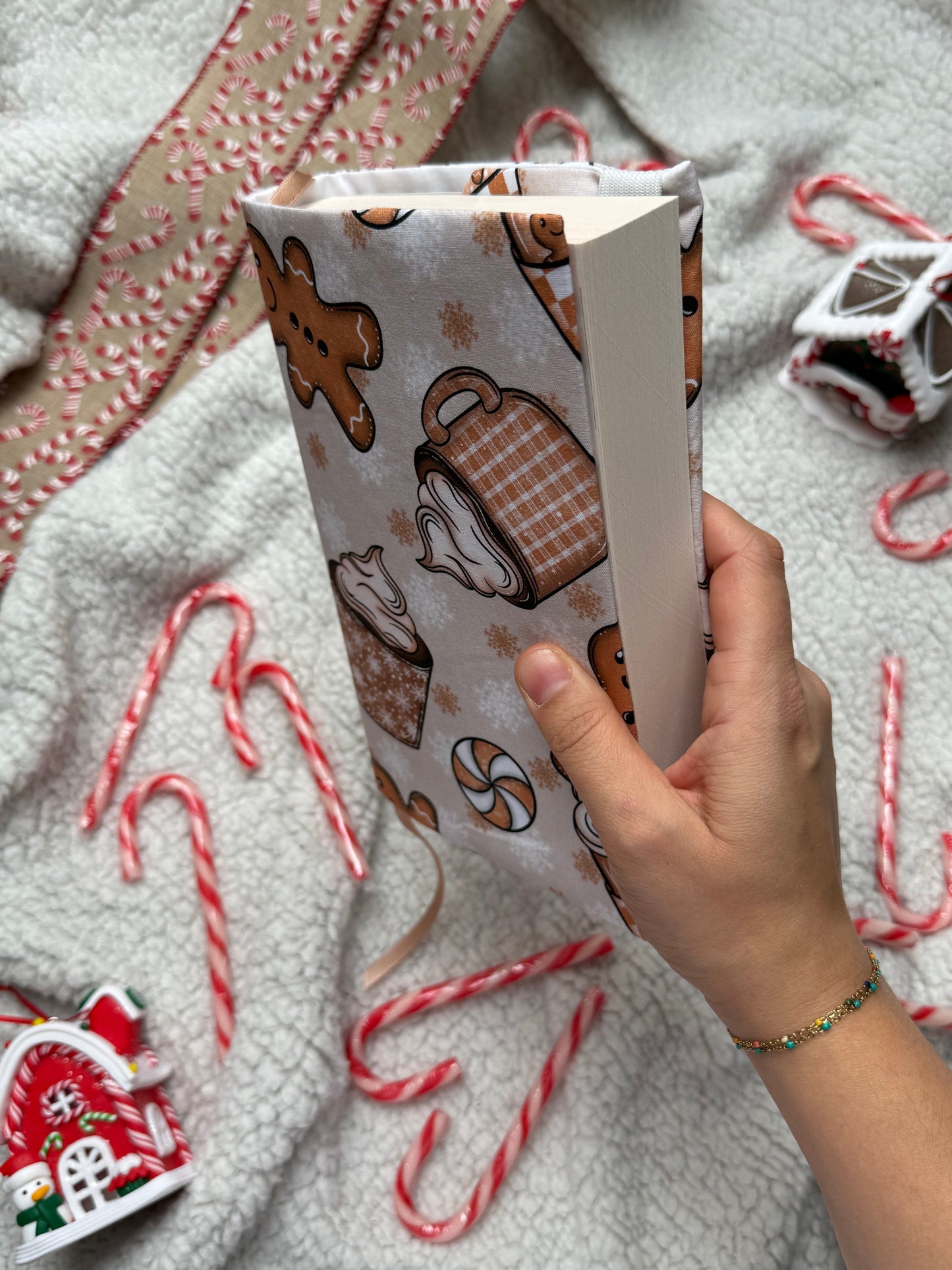 Couvre-livre - P'tit Biscuit