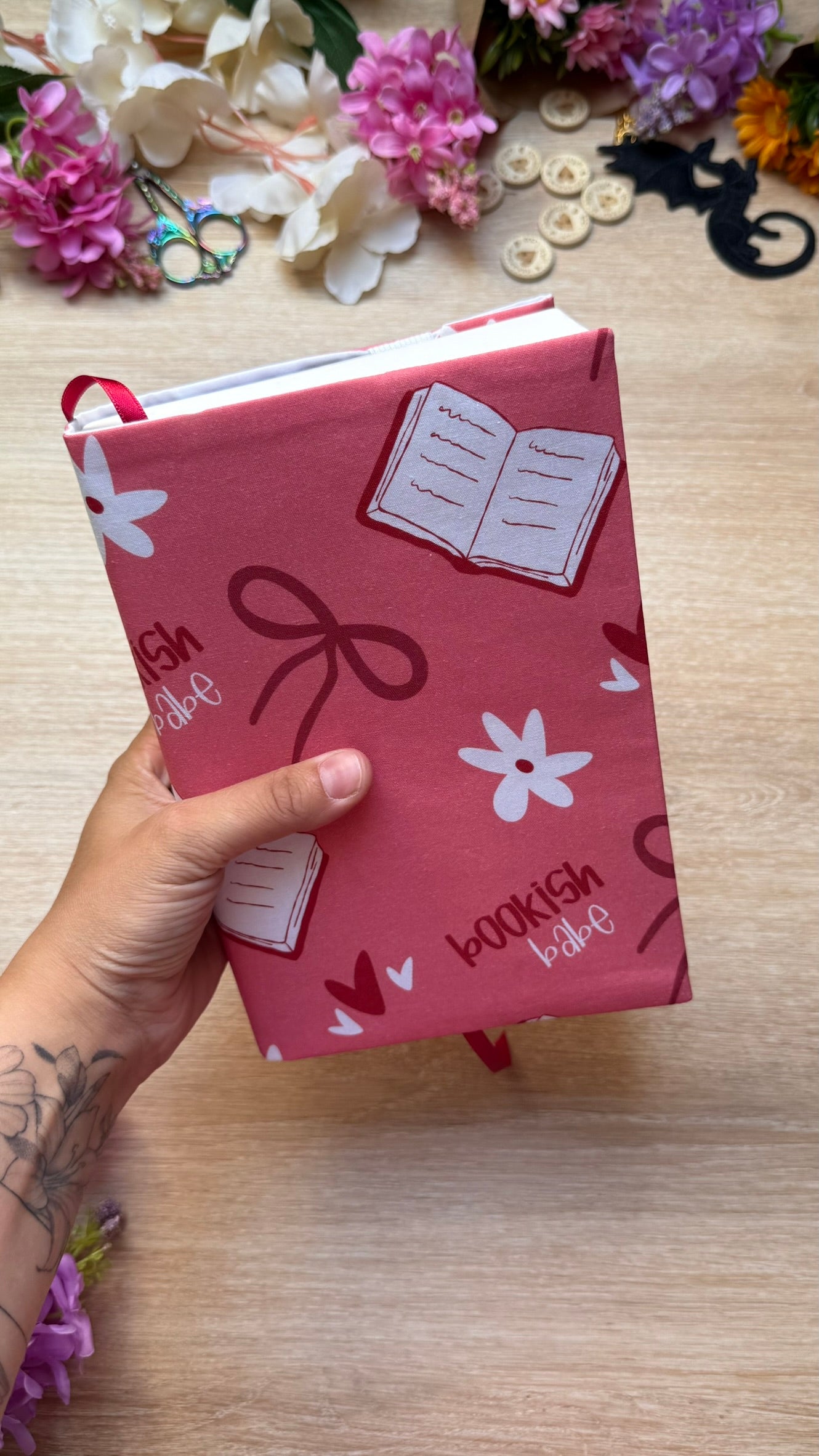 Couvre-livre - Bookish babe