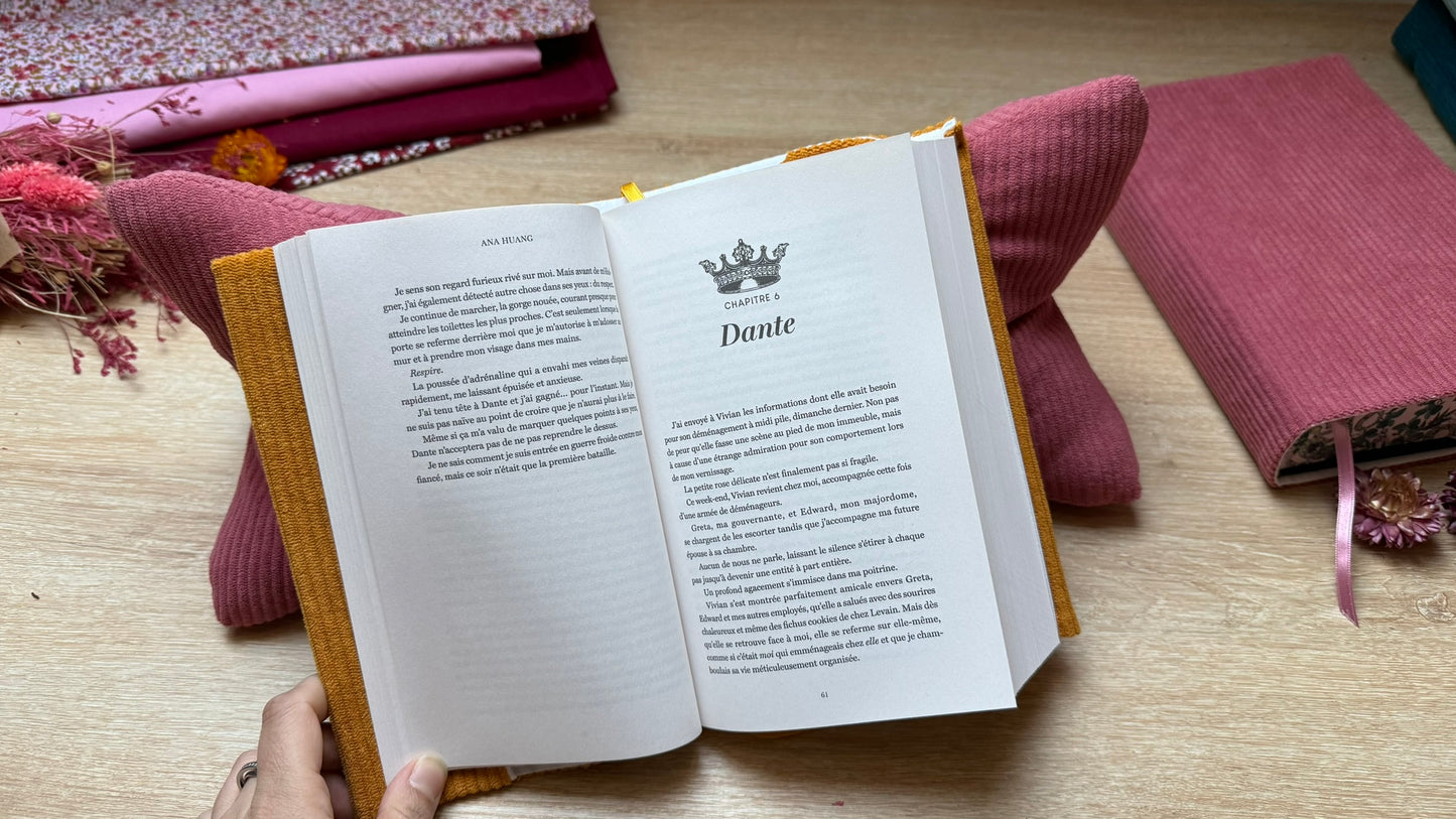 Coussin de Lecture - Os de Lecture - Rose