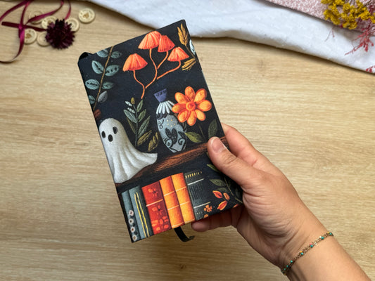 Couvre-livre - Fantôme de Bibliothèque