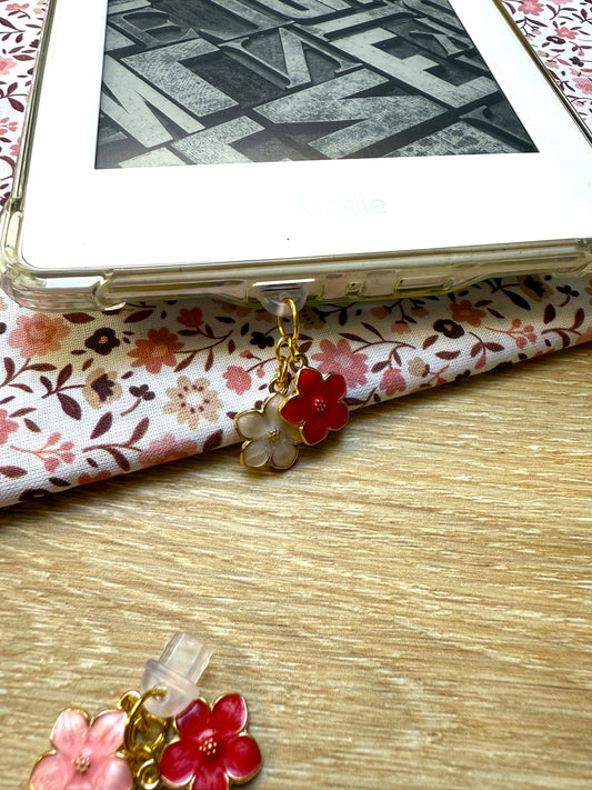 Bouchon anti-poussière - Duo de Fleurs