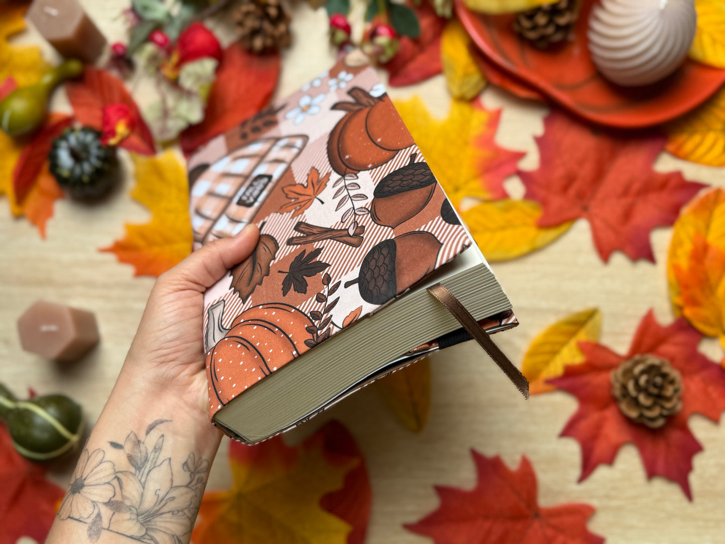 Couvre-livre - Welcome Fall
