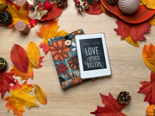 Pochette à Liseuse - Fleur d'Automne