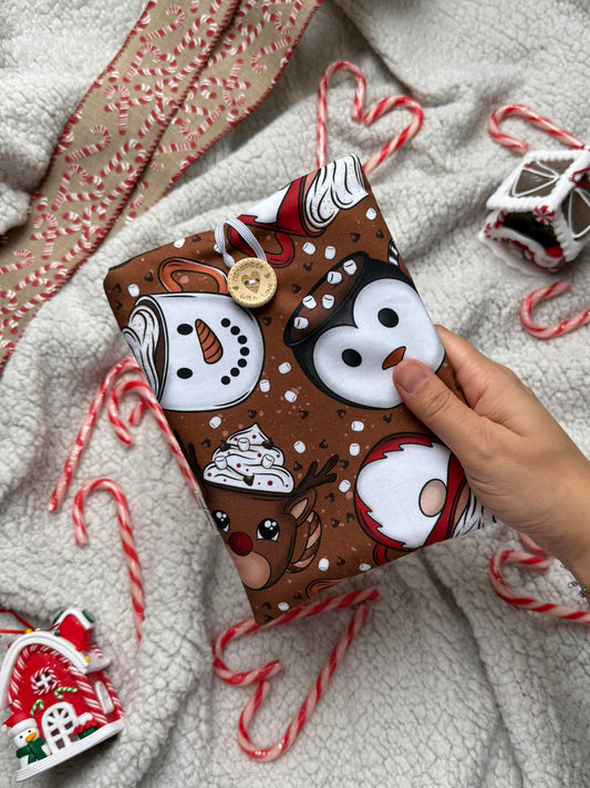 Pochette à Liseuse - Chocolat Chaud