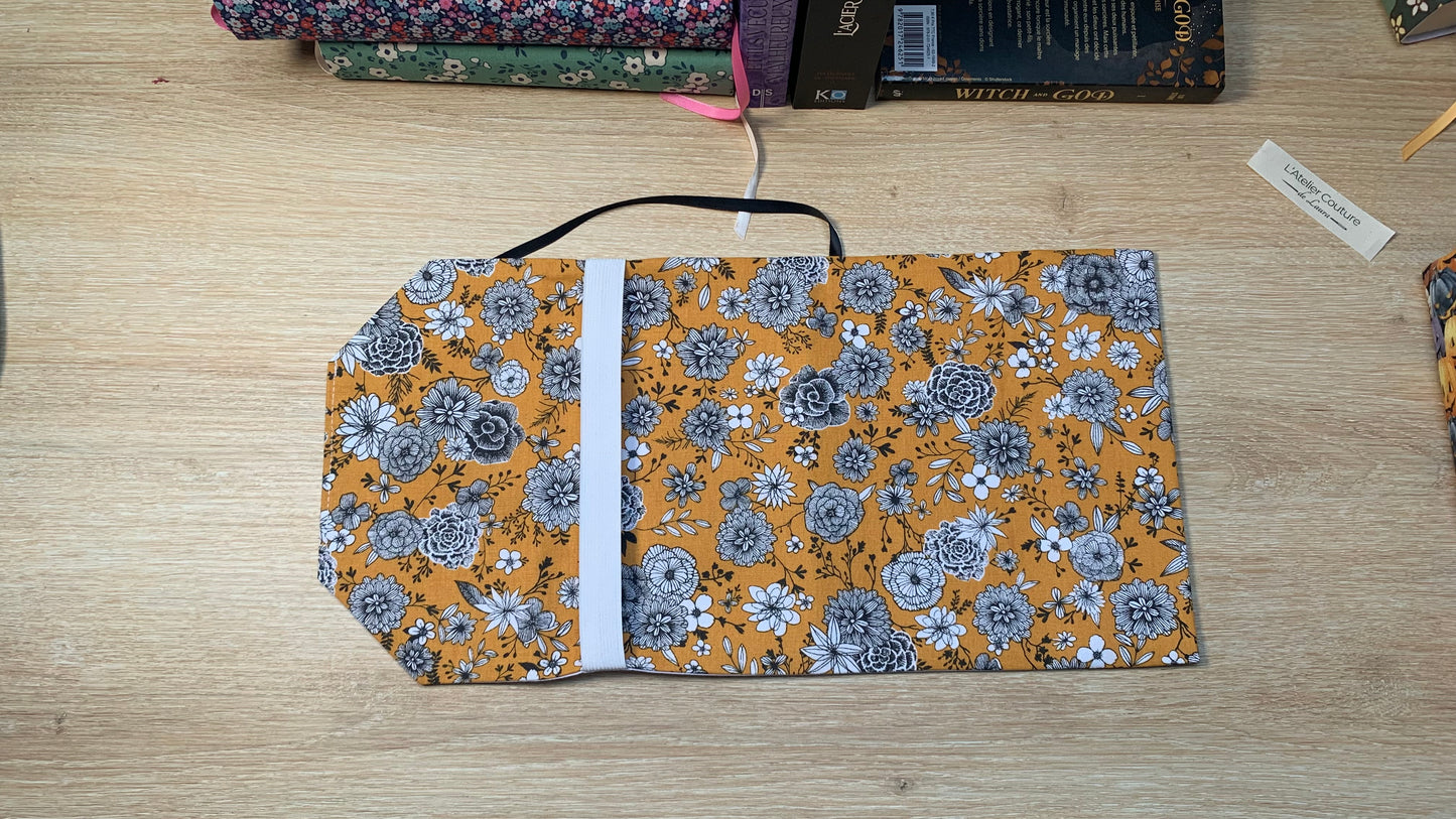 Couvre-livre - Camélia