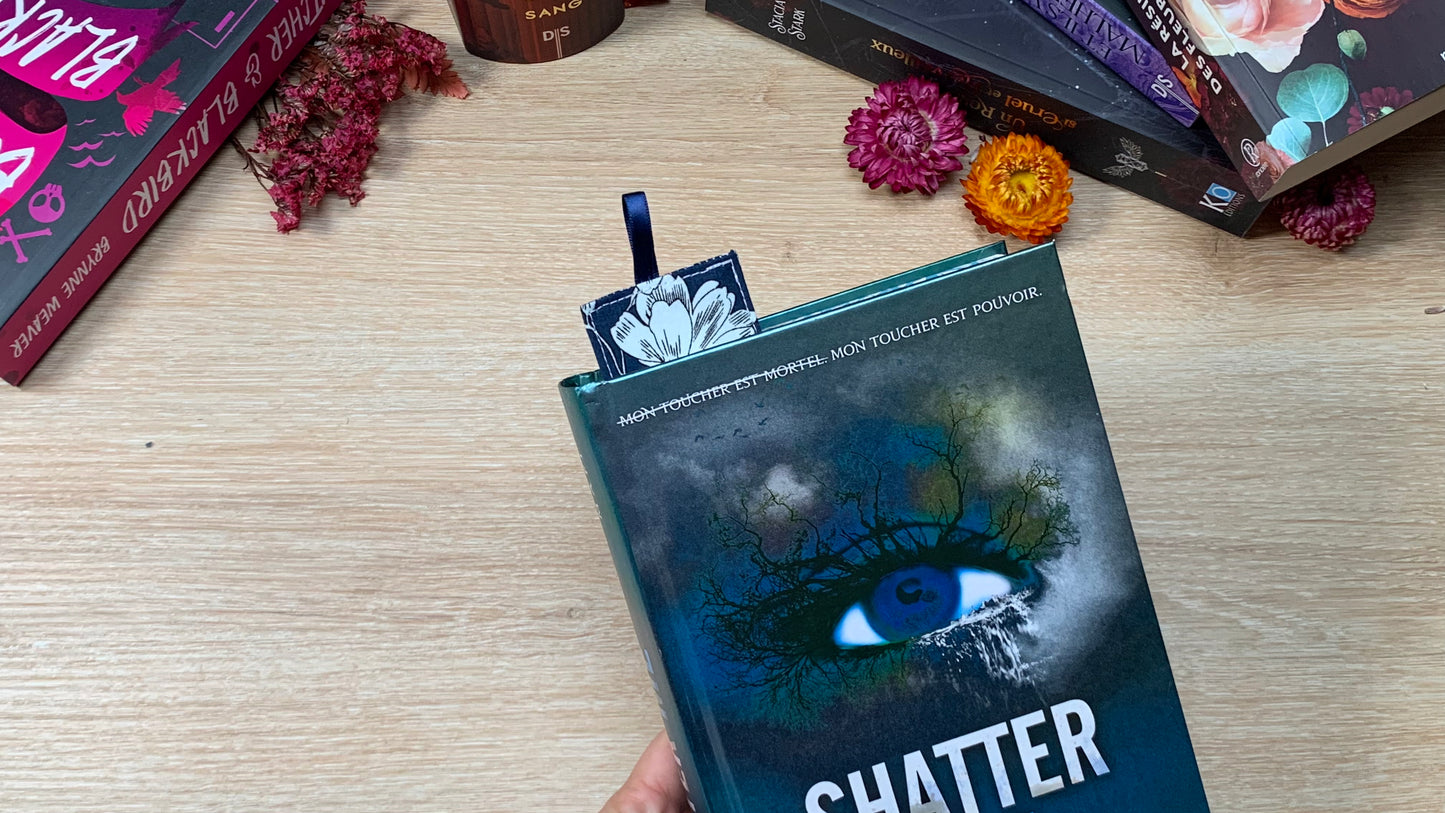 Marque-Page - Fleur Bleue