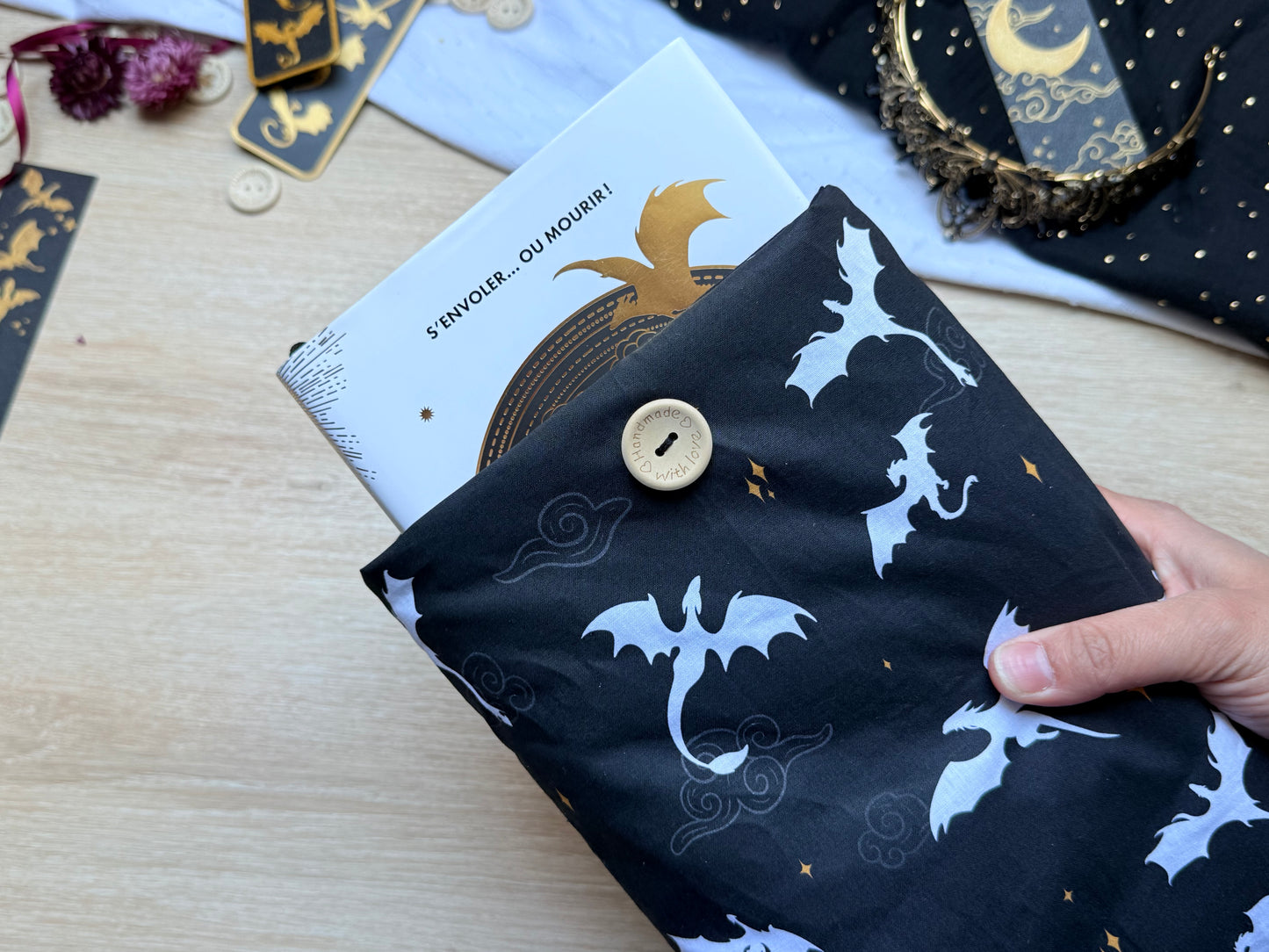 Pochette à livre - Dragonnière (Issu de la BOX)
