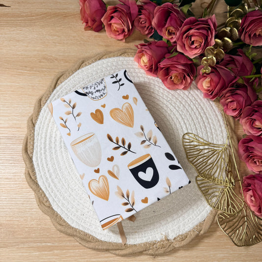 Couvre-livre - Pause Café