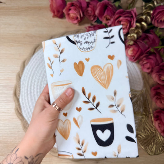 Couvre-livre - Pause Café