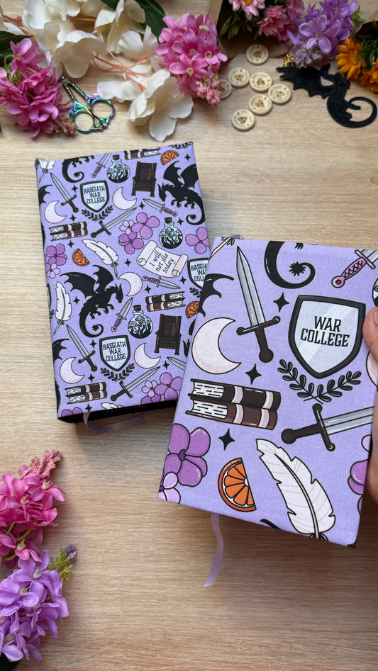 Couvre-livre - Violet