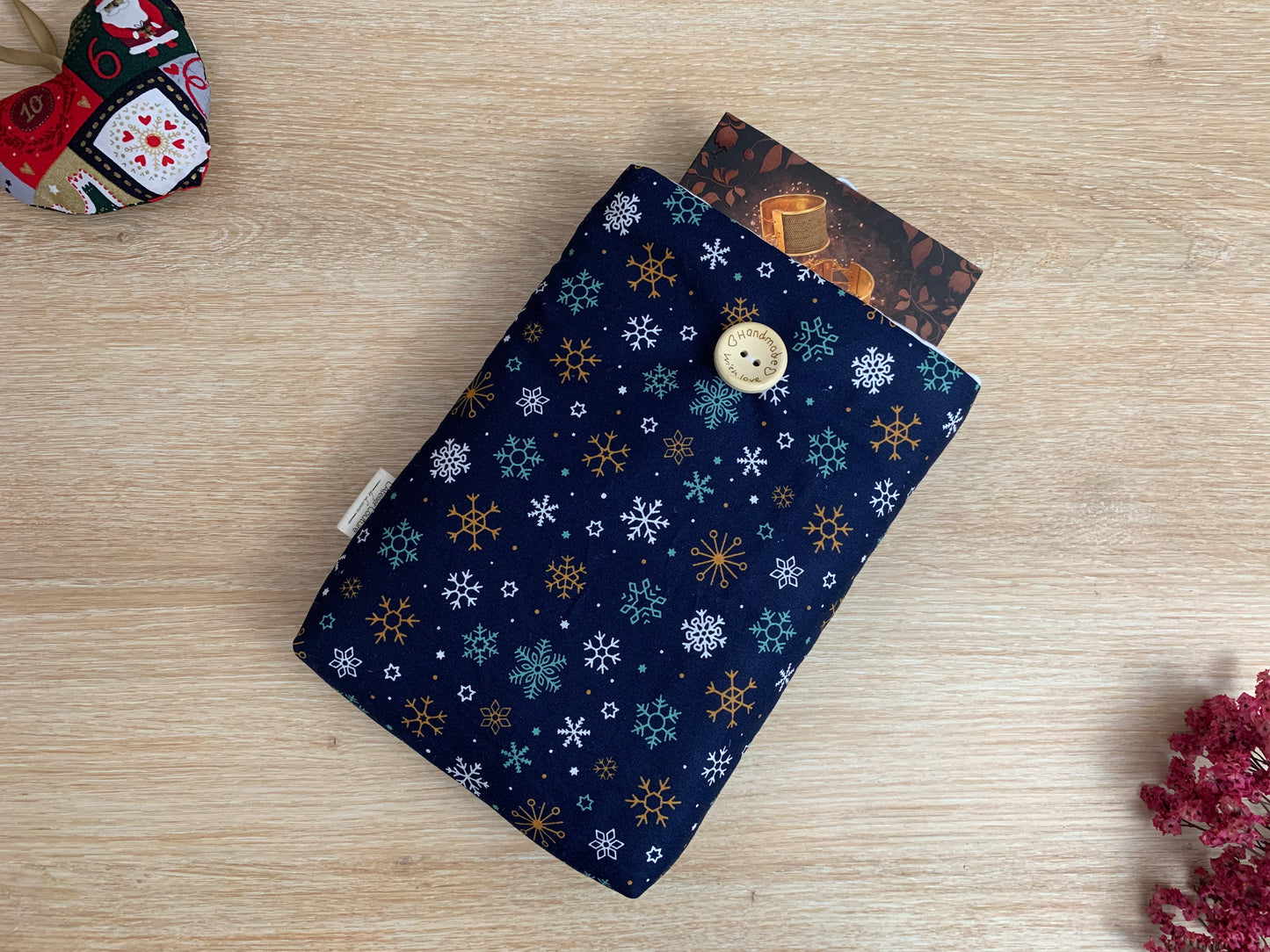 Pochette à livre - Neige