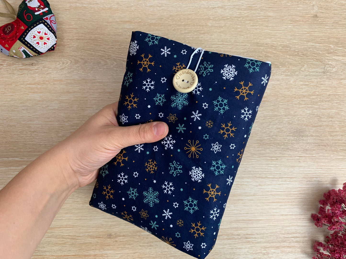 Pochette à livre - Neige