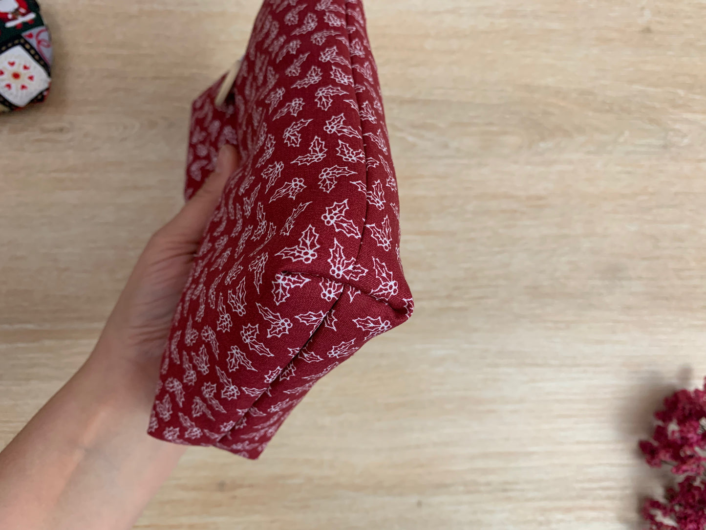 Pochette à livre - Houx