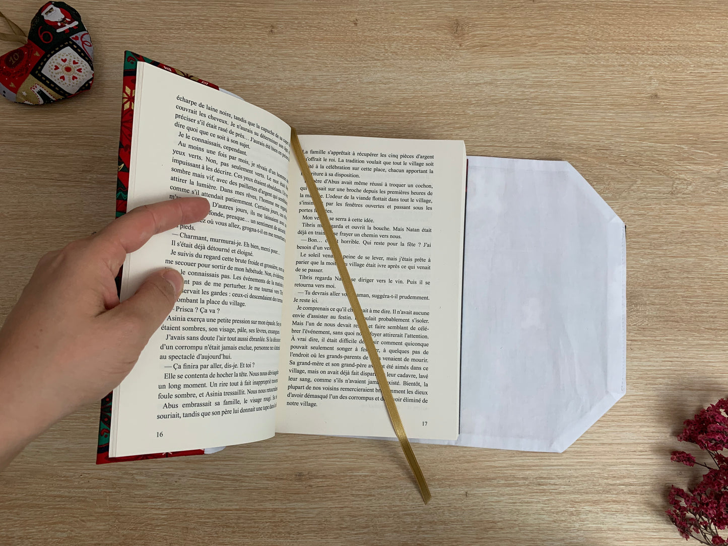 Couvre-livre - Mannele