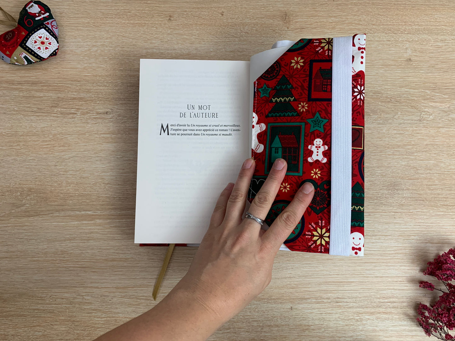 Couvre-livre - Mannele