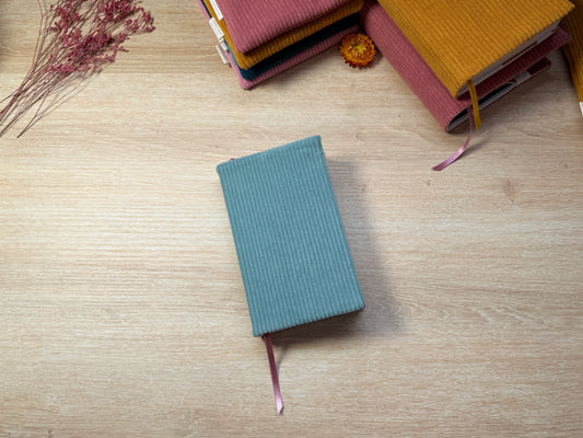 Couvre-livre - Velours Jade
