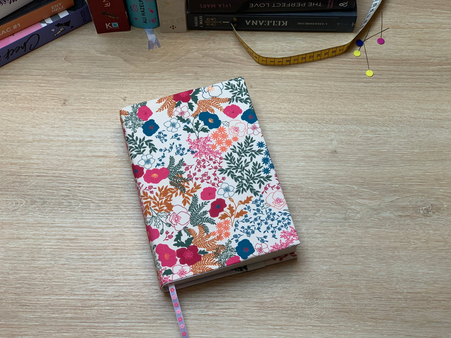 Couvre-livre - Jardin en fleur