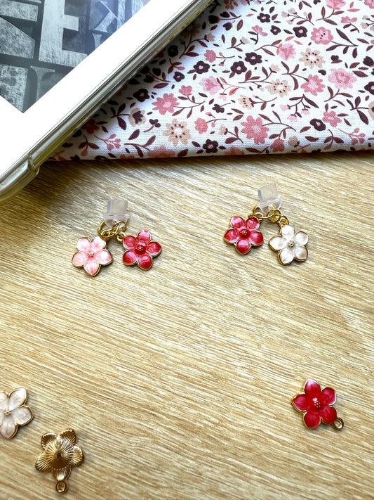 Bouchon anti-poussière - Duo de Fleurs