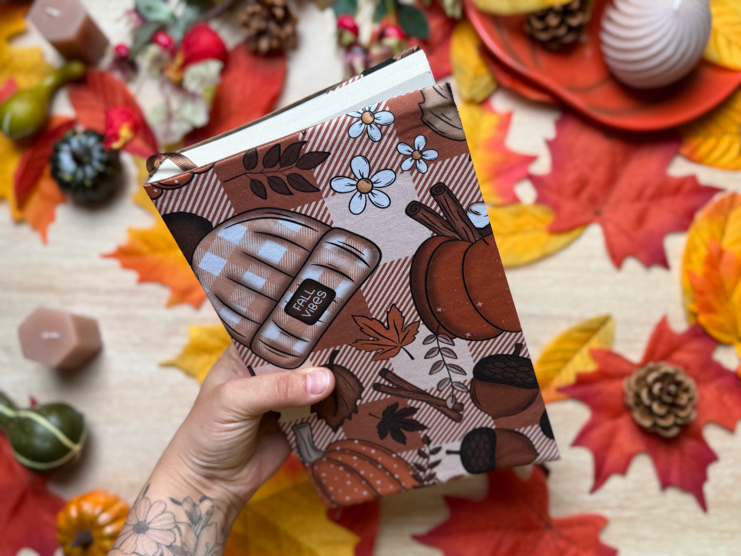 Couvre-livre - Welcome Fall