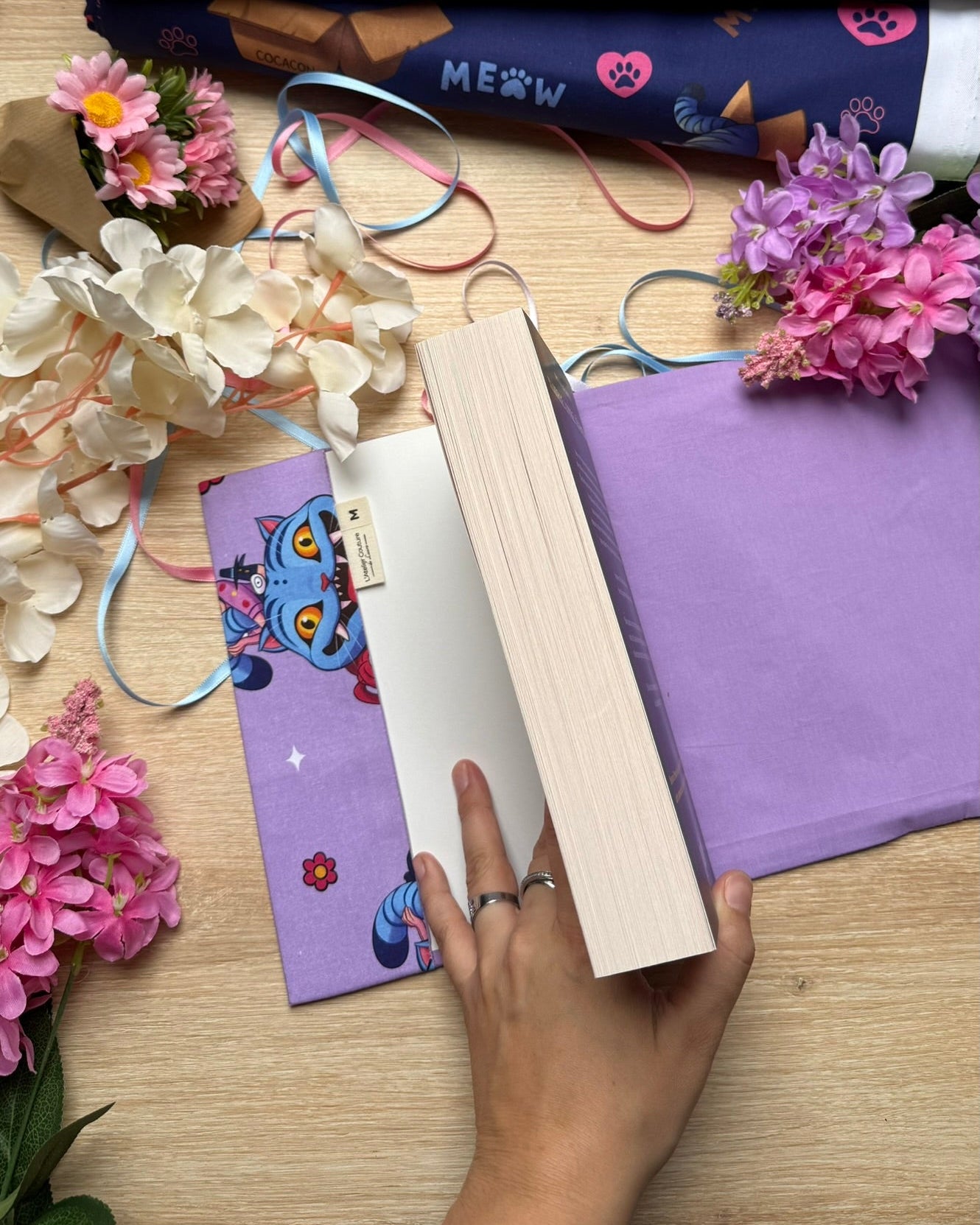 Couvre-livre - Pyjama party