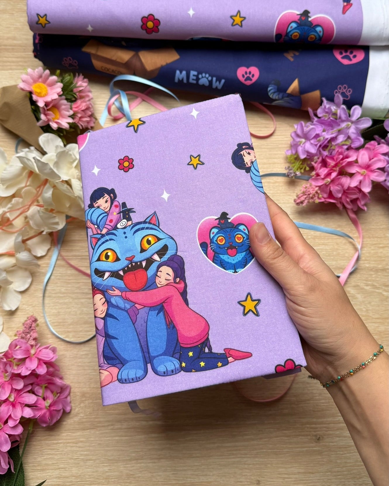 Couvre-livre - Pyjama party