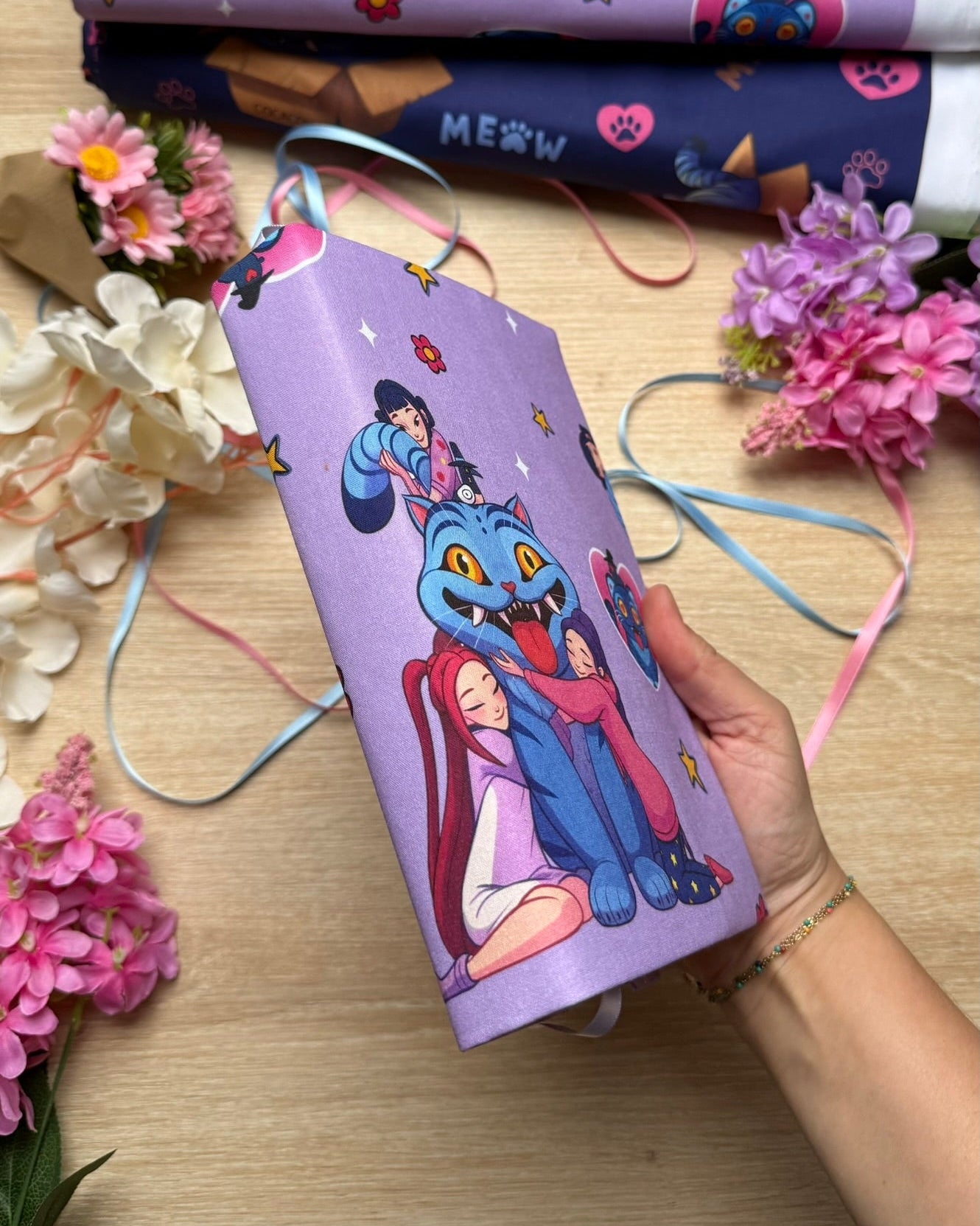 Couvre-livre - Pyjama party