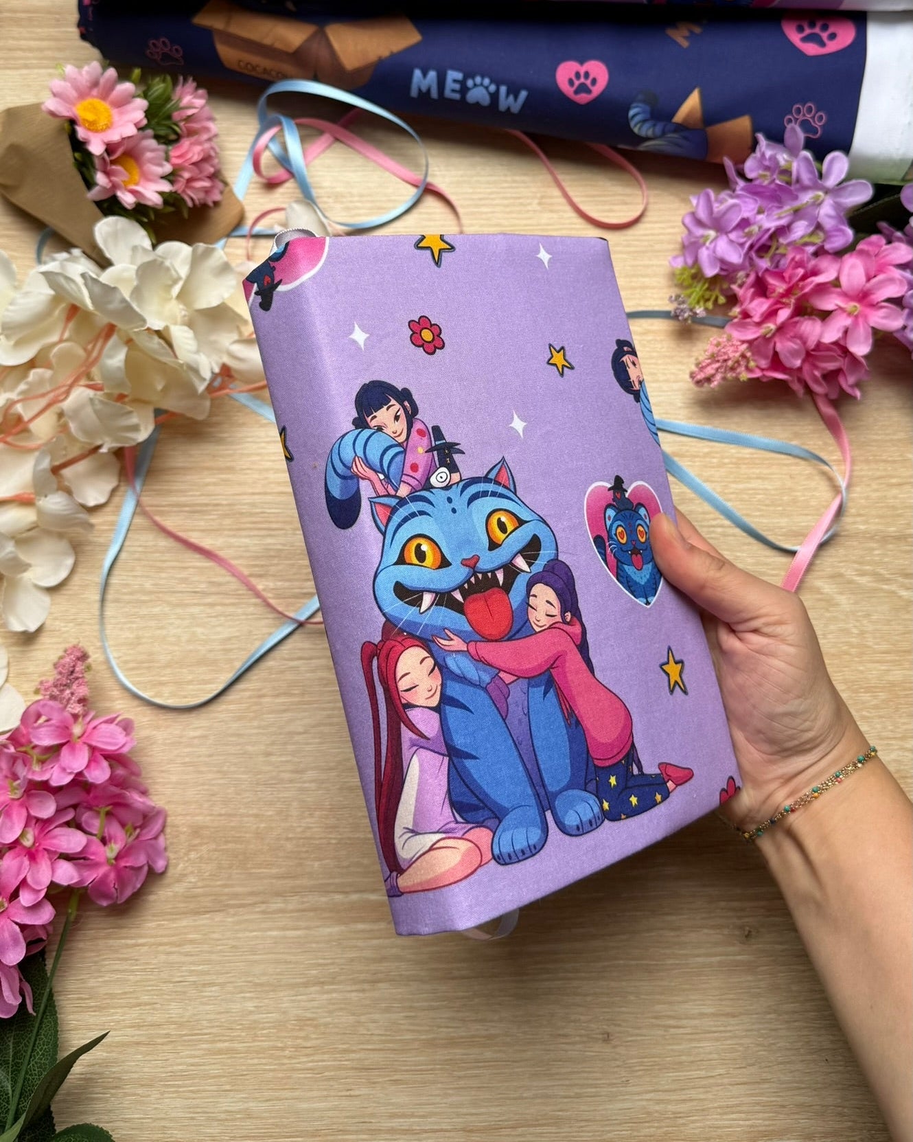 Couvre-livre - Pyjama party