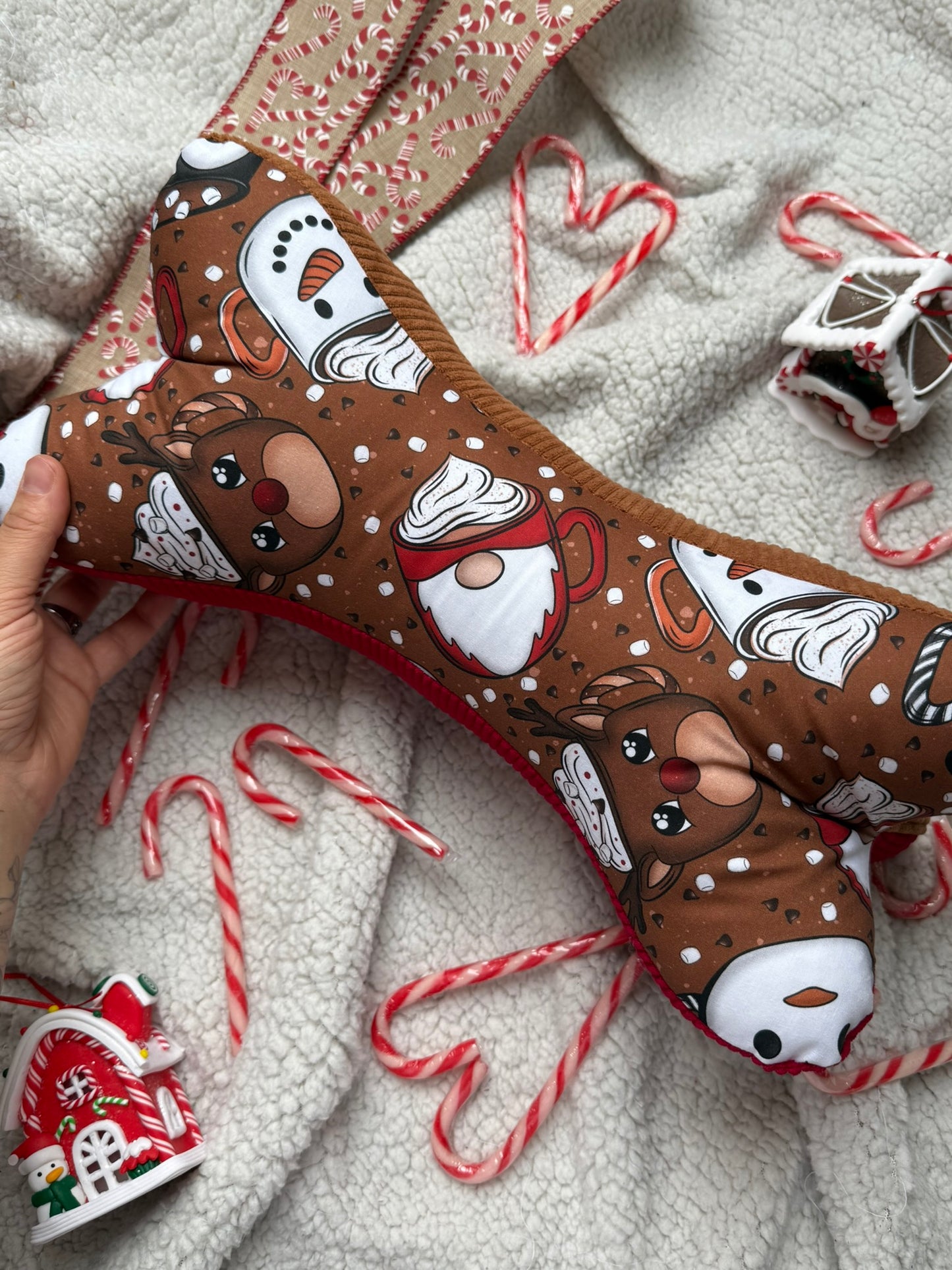 Coussin de Lecture - Chocolat Chaud