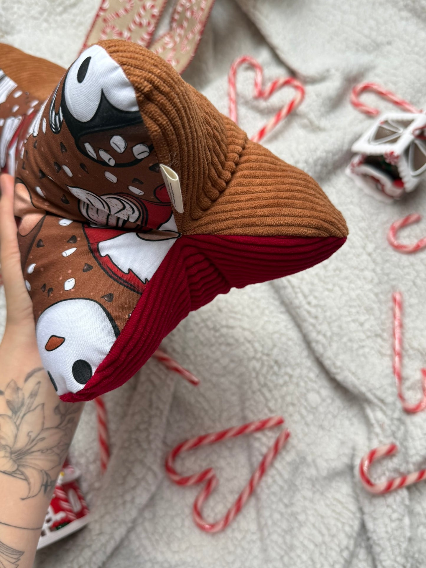 Coussin de Lecture - Chocolat Chaud