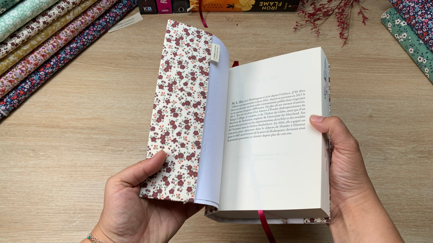 Couvre-livre - Juliette